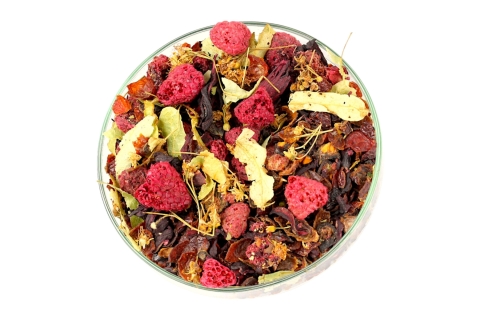 Herbata Owocowa LIPOWO MALINOWA Prezent Na Mikołajki i Święta!